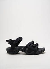 Sandales/Nu pieds noir TEVA pour femme seconde vue