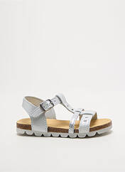 Sandales/Nu pieds argent BOPY pour fille seconde vue