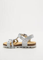 Sandales/Nu pieds argent BOPY pour fille seconde vue