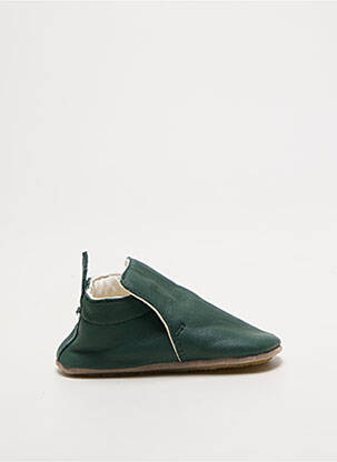 Chaussons/pantoufles bout rond bout rond vert NATURINO garçon