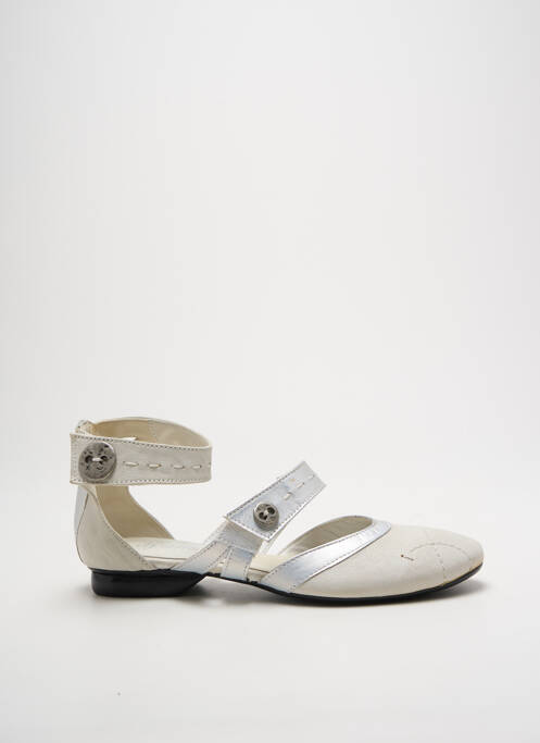 Sandales/Nu pieds argent AYAME pour femme