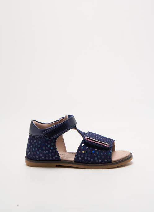 Sandales/Nu pieds bleu ASTER pour fille