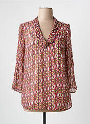 Blouse rose ARELINE pour femme seconde vue