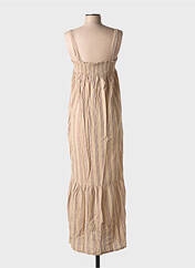 Robe longue marron MKT STUDIO pour femme seconde vue