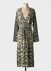 Robe mi-longue vert LEON & HARPER pour femme seconde vue