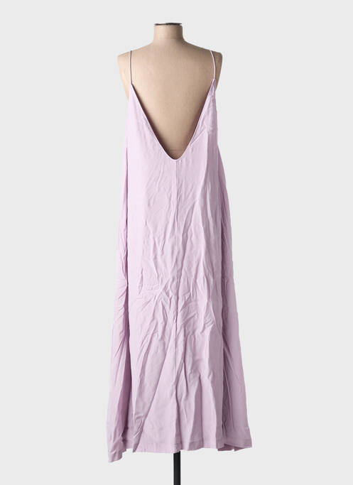 Robe longue sans manche sans manche violet KARMA KOMA femme
