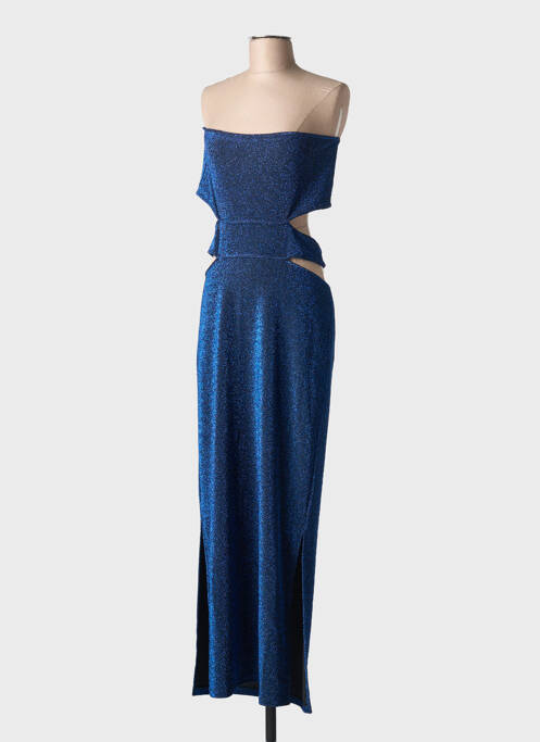 Robe longue sans manche sans manche bleu KARMA KOMA femme