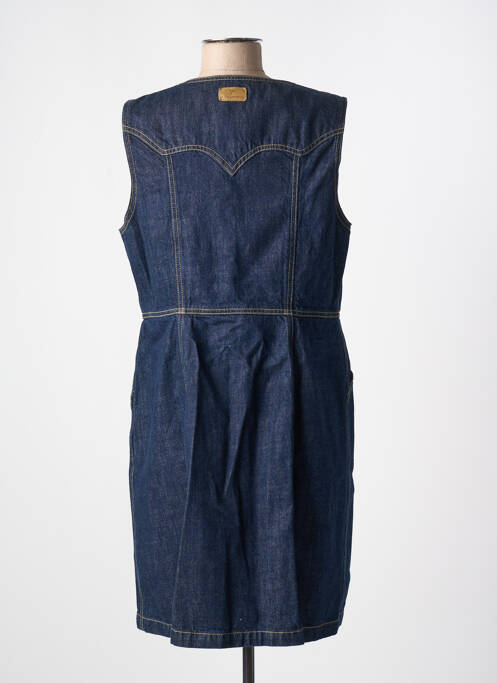 Robe mi-longue sans manche sans manche bleu NUDIE JEANS CO femme