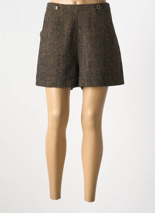 Short taille normale taille normale noir IDANO femme