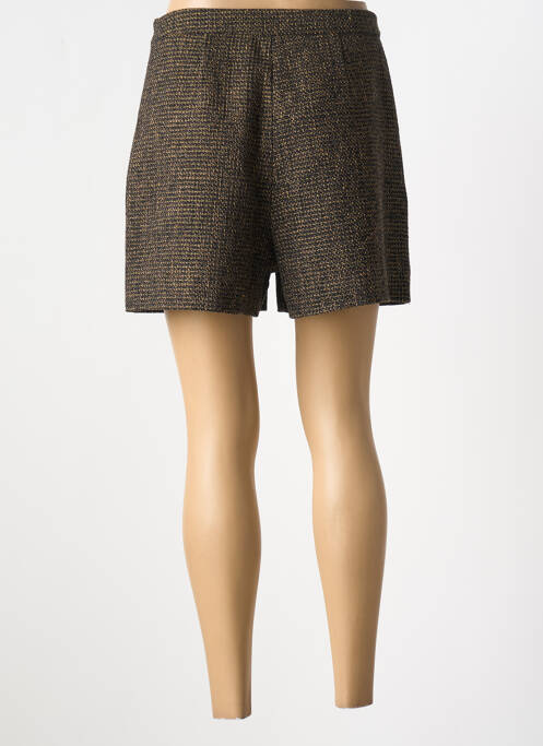 Short taille normale taille normale noir IDANO femme