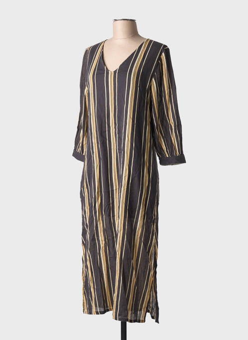 Robe mi-longue noir MKT STUDIO pour femme