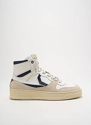 Baskets semelle amovible bout rond beige DSTREZZED homme