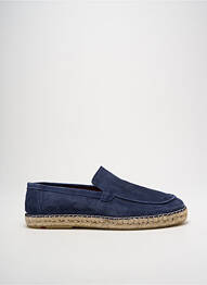 Espadrilles nubuck bout rond bleu LLOYD homme