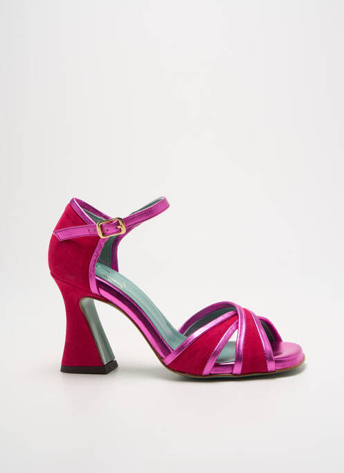 Sandales/Nu pieds rose PAOLA D'ARCARNO pour femme