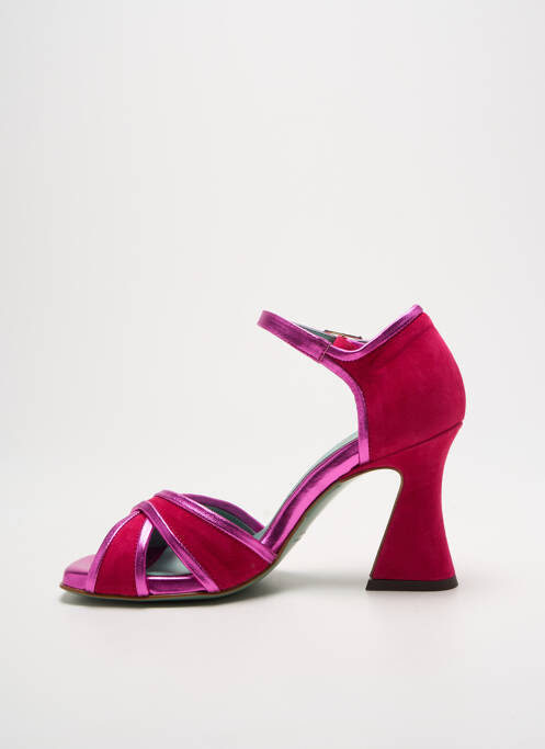 Sandales/Nu pieds rose PAOLA D'ARCARNO femme