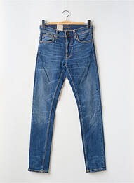 Jeans coupe slim bio taille normale bleu NUDIE JEANS CO homme