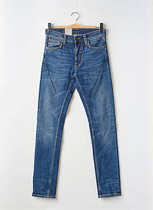 Jeans coupe slim bio taille normale bleu NUDIE JEANS CO homme