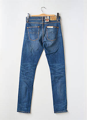 Jeans coupe slim bio taille normale bleu NUDIE JEANS CO homme