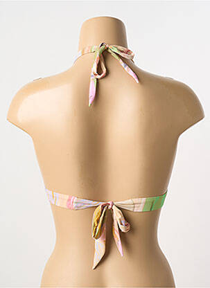 Haut de maillot de bain stretch haut soutien-gorge avec mousse de rembourrage amovible beige LOVE STORIES femme