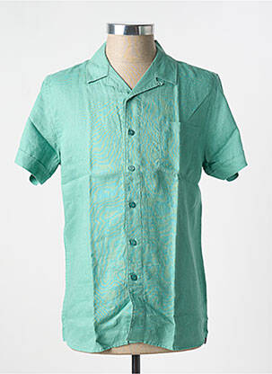 Chemise manches courtes vert DSTREZZED pour homme