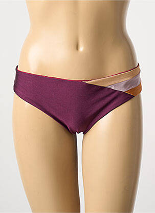 Bas de maillot de bain violet ALBERTINE pour femme
