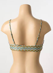 Haut de maillot de bain vert ALBERTINE pour femme seconde vue
