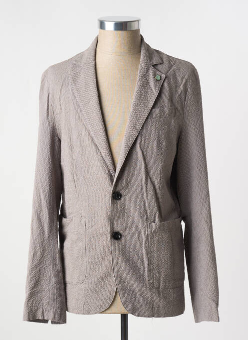 Blazer coupe cintrée marron DSTREZZED homme