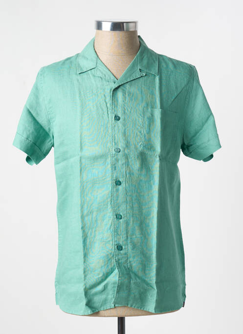 Chemise manches courtes poches vert DSTREZZED homme