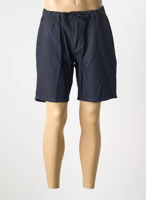 Bermuda taille à pinces taille normale bleu DSTREZZED homme
