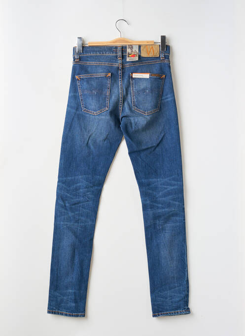 Jeans coupe slim bio taille normale bleu NUDIE JEANS CO homme