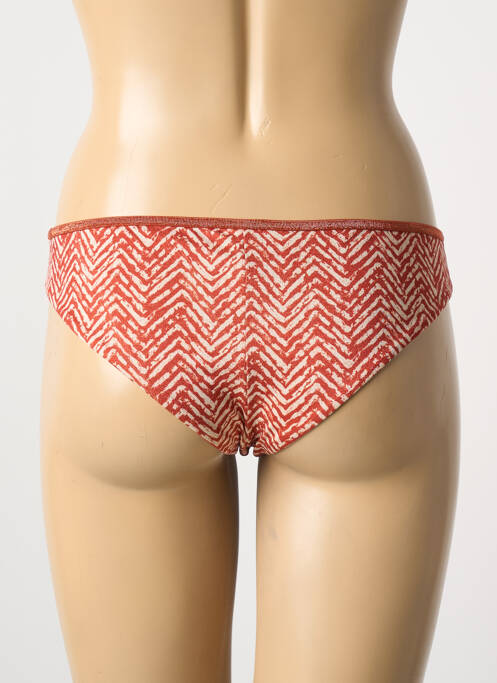 Bas de maillot de bain orange LA NOUVELLE femme