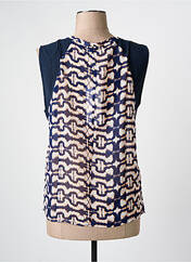 Blouse bleu ARELINE pour femme seconde vue