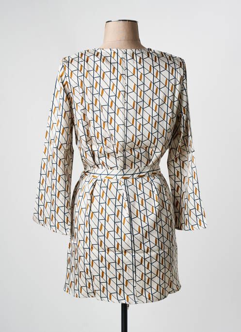 Robe courte beige ARELINE femme