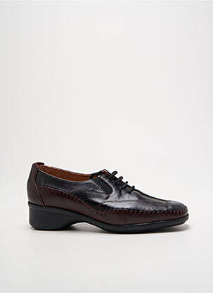 Derbies tissage satiné talon plat jusqu'à 3cm noir FLEXELL femme