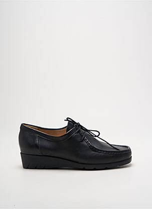Chaussures de confort bout carré talon plat jusqu'à 3cm noir LUXAT femme
