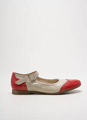 Ballerines rouge ZOKKA femme seconde vue