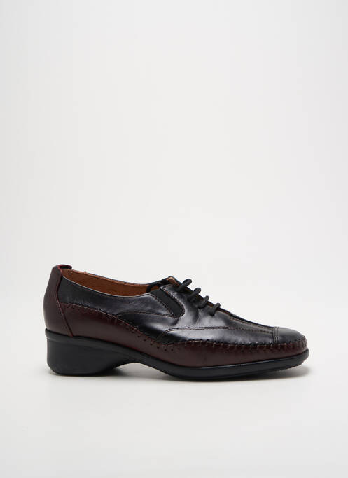 Derbies tissage satiné talon plat jusqu'à 3cm noir FLEXELL femme