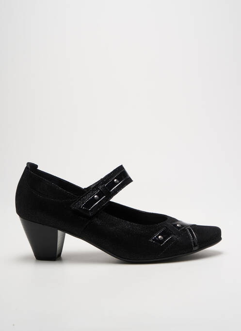 Escarpins cubain talon de 4 à 6cm noir ALPINA femme