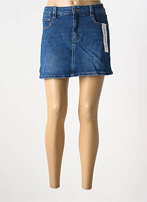 Jupe short bleu B.S JEANS pour femme