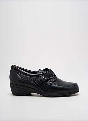 Chaussures de confort matière lisse talon de 4 à 6cm noir FLEXVITA femme