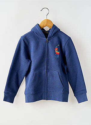 Veste casual poches bleu RALPH LAUREN garçon