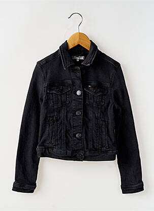 Veste casual poches noir TOMMY HILFIGER garçon