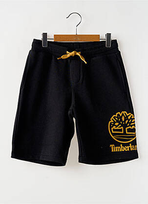 Bermuda fermeture liens à nouer taille élastique noir TIMBERLAND garçon