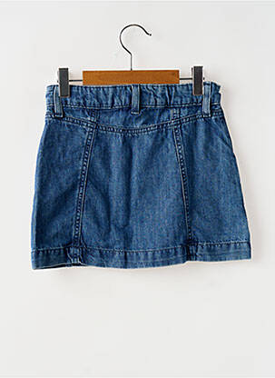 Jupe mi-longue coupe trapèze bleu TOMMY HILFIGER fille