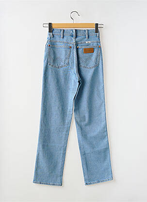 Jeans coupe droite taille haute taille haute bleu WRANGLER femme