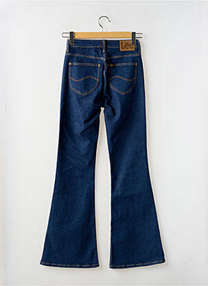 Jean coupe flare stretch taille haute bleu LEE femme