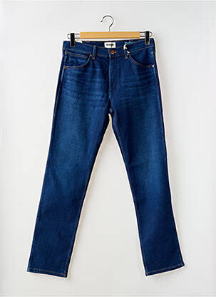 Jeans coupe droite stretch taille normale bleu WRANGLER femme