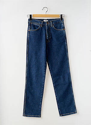 Jeans coupe droite stretch taille normale bleu WRANGLER femme