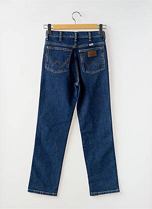 Jeans coupe droite stretch taille normale bleu WRANGLER femme