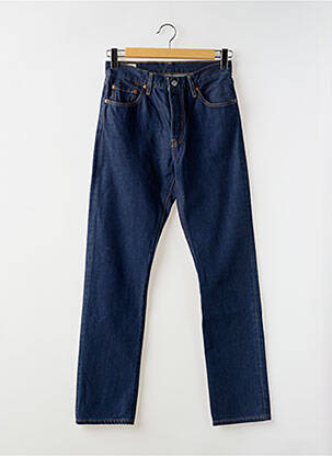 Jeans coupe droite fermeture boutonnée sur le devant taille normale bleu LEVI'S homme